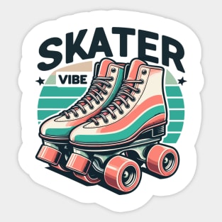 Roller skates Sticker